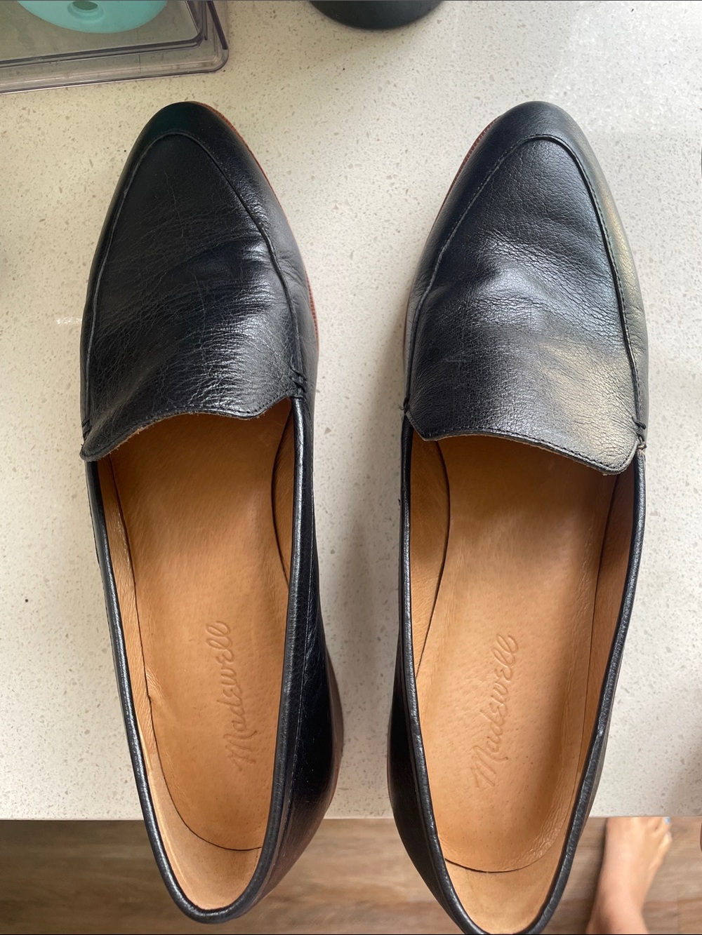 Madewell Black Leather Women’s Loafers